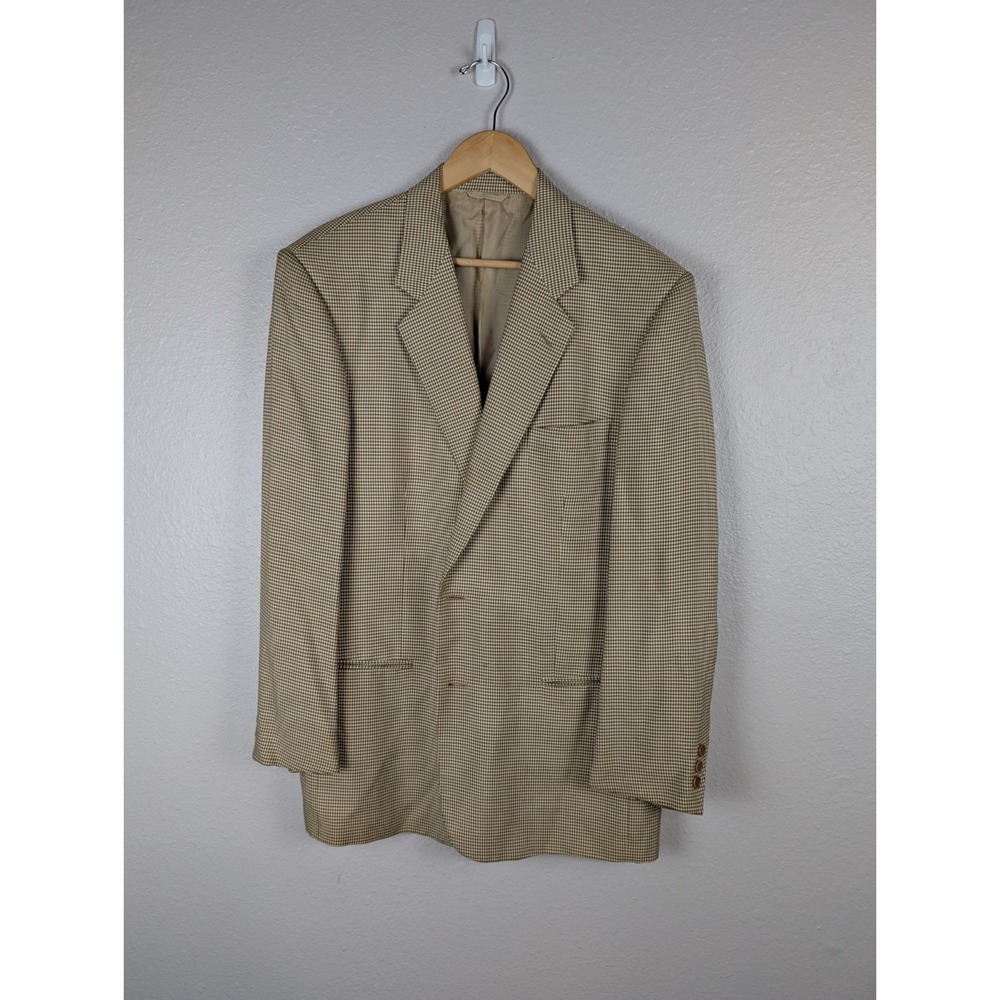 Cerruti 1881 Men's Blazer Sport Coat Jacket 44 Long 100% Silk Old Money Prep 194